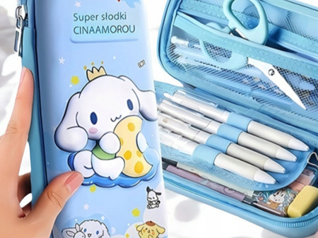 Piórnik rozkładany pojedynczy Cinnamoroll Kuromi