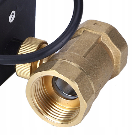 Elektrozawór kulowy z siłownikiem 1cal DN25 220V