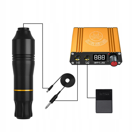 Zestaw Do Tatuażu Maszynka Rotacyjna Pen Phoenixy