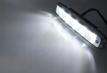 ŚWIATŁA DZIENNE DO JAZDY W DZIEŃ 5 LED DRL UNIWERSALNE 12V