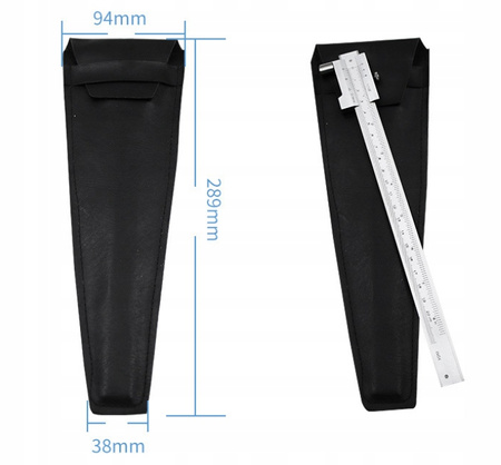 SUWMIARKA TRASERSKA Z RYSIKIEM 200mm/0,05mm