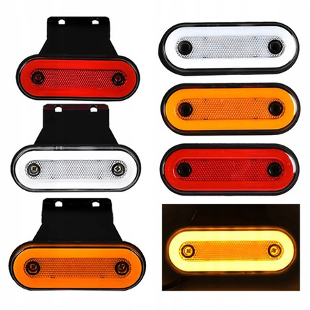 10 SZT LAMPA OBRYSOWA OBRYSÓWKA DIODOWA LED OBRYSÓWKI DO CIĘŻARÓWEK