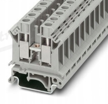 Złączka szynowa (DIN) UK-10 SQMM 800V 76A - zestaw 4 szt.