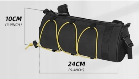 Sakwa rowerowa przednia sakwy rolowana 3L