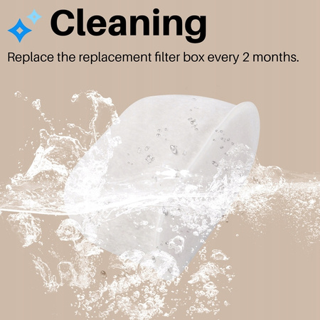 6 sztuk filtrów wody zgodnych z Breville BWF100 do espresso