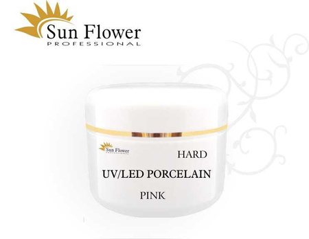 Porcelana UV -  Róż - Twarda Proszek Akryl