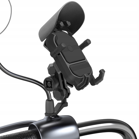 MOTOCYKLOWY UCHWYT NA TELEFON LUSTERKO ŚRUBA RAMY