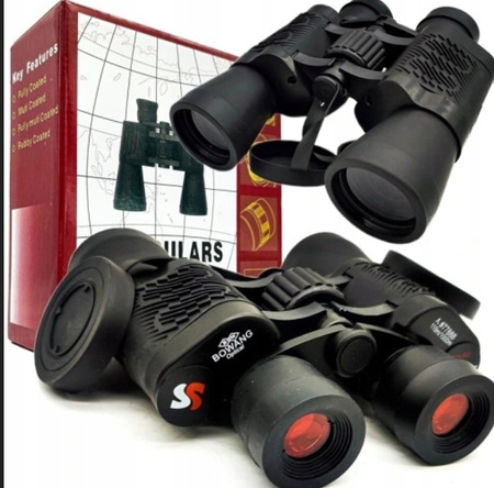 LORNETKA WOJSKOWA MYŚLIWSKA 50X50 ZOOM + ETUI