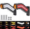  2X LAMPA OBRYSOWA LED DIODOWA OBRYSÓWKI dynamiczny kierunkowskaz 12/24V