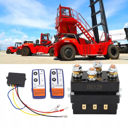 PRZEKAŹNIK WYCIĄGARKI 500A STYCZNIK 12V 30W