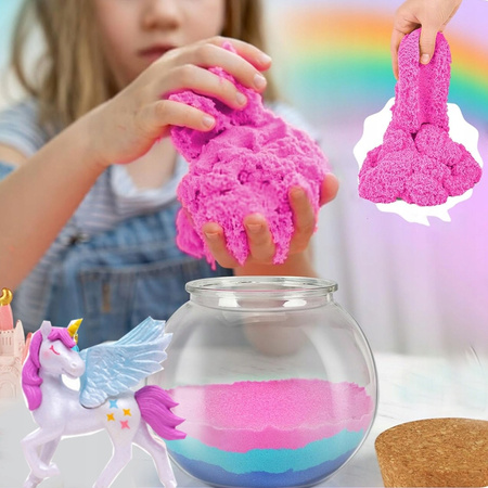 Jednorożec Zestaw Kreatywny Magiczne Terrarium DIY Lampka Nocna dla dzieci