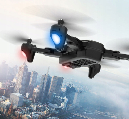 DRON s7 PRO DWIE KAMERY WIFI HD ZABAWKA ZAWIS 350m INSTRUKCJA PL 3x AKU