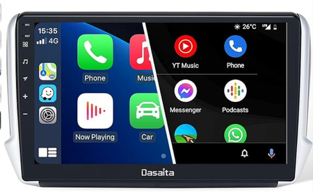 Radio samochodowe do Peugeot 208 2008 2012-2016 ,powystawowe