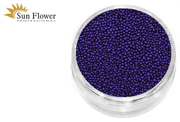 Kawior - Kuleczki szklane mikro, do zdobień paznokci - Bk 21