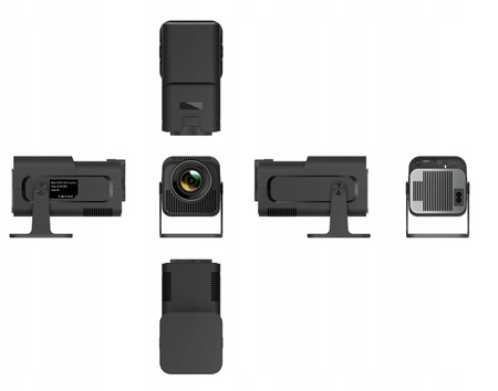 PROJEKTOR HY320 MINI NAJNOWSZA WERSJA RZUTNIK PRZENOŚNY LED HD WIFI ANDROID