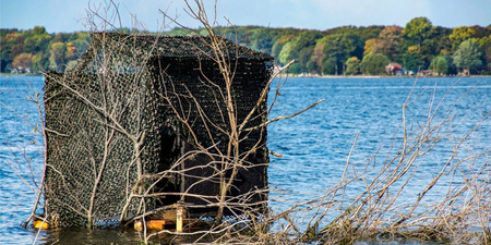 Wojskowa siatka ogrodowa w kamuflażu Podwójna 2x4 M z smyczą