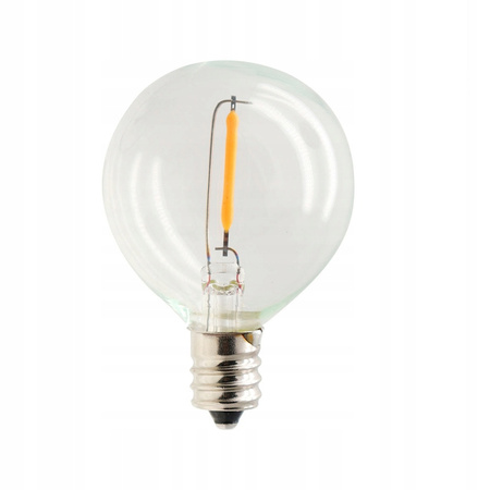 Girlanda ogrodowa na balkon taras lampki solarne 10M 10 żarówek LED