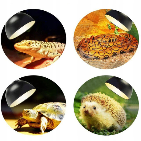 LAMPA GRZEWCZA DLA ŻÓŁWIEM, TERRARIUM LAMPA GRZEWCZA DO AKWARIUM E27 25 W