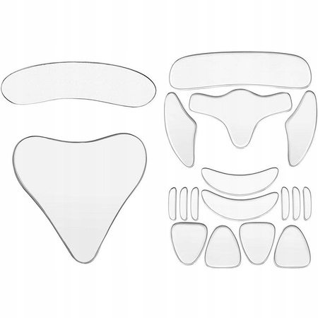 18 szt. Silikonowa podkładka do twarzy