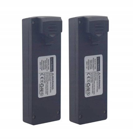 Bateria do Drona S119 / S119 MAX / S119 Pro – 3.7V 2000mAh (2 szt.)