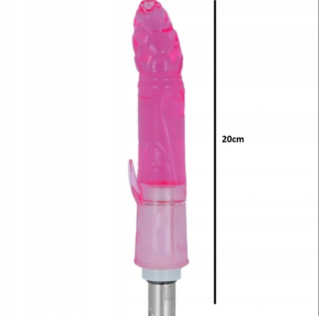 SEX MASZYNA MASTURBATOR WIBRATOR - 350 RUCHÓW/MIN SEX ZESTAW 4 końcowki