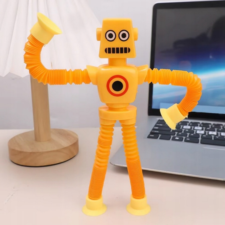 ROZCIĄGANA SENSORYCZNA ANTYSTRESOWA PRZYSSAWKA RURKI TUBY POP 4SZT