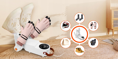 Suszarka do butów rękawic z FUNKCJĄ STERYLIZACJI TIMER POWYSTAWOWA