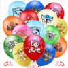 Zestaw Balonów Urodziny Balony Dekoracja 40 szt. z Motywem Piesków–4 Kolory