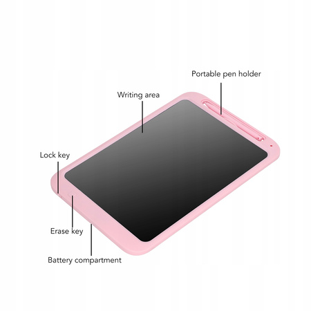 12-calowy Tablet LCD do pisania i rysowania na baterie