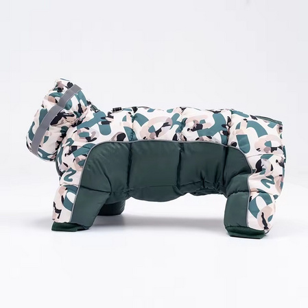 KURTKA DLA PSA kamizelka UBRANKO moro Rozmiar XXL