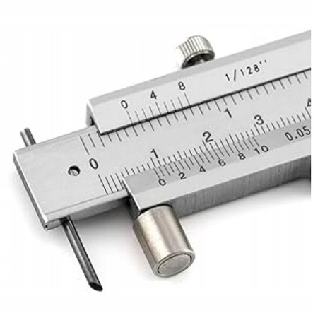 SUWMIARKA TRASERSKA Z RYSIKIEM 200mm/0,05mm