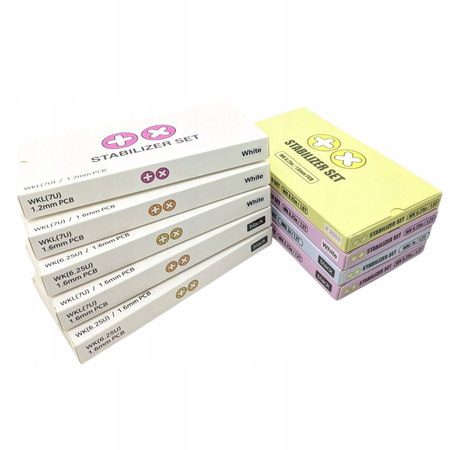 Klawiatura mechaniczna Stabilizatory clip-in TKL Stabilizers