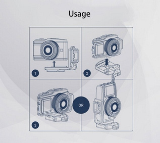 Do aparatu Olympus Płytka szybkiego montażu w kształcie litery L