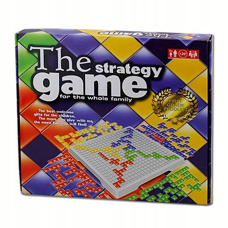 GRA STRATEGICZNA BLOKUS PLANSZOWA RODZINNA THE STRATEGY GAME