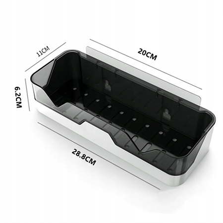  Koszyk Półki Łazienkowe Pod Prysznic Bez Wiercenia PÓŁKA ŁAZIENKOWA WISZĄCA