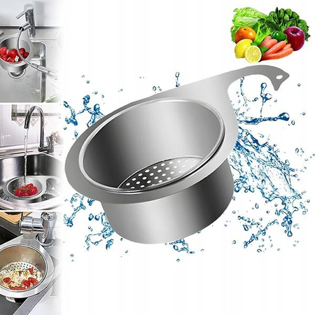 SITKO METALOWE DO ZLEWU ZLEWOZMYWAKA KOSZYK WIELOFUNKCYJNY