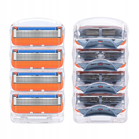 Ostrza do maszynki dla Gillette Fusion5 4szt komfortowe golenie