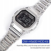 MOD Kit obudowa zegarka ze stali nierdzewnej 316 do G-SHOCK DW-H5600