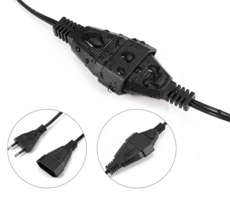 Girlanda choinkowa OGRODOWA ŁAŃCUCH ŚWIETLNY na choinkę10M 30X LED +2