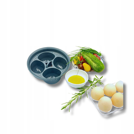 WKŁADKA DO GOTOWANIA JAJEK W KOSZULKACH NA MIĘKKO DO THERMOMIX STEAMEGGS