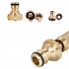 Mosiężne szybkozłączki do węża ogrodowego 4 sztuki