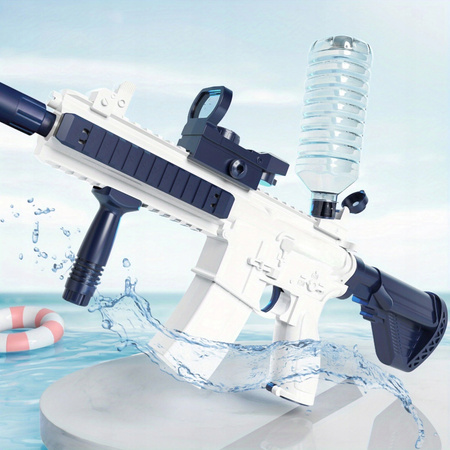 AUTOMATYCZNY ELEKTRYCZNY KARABIN PISTOLET NA WODĘ M416 DUŻY MIOTACZ USB (2)
