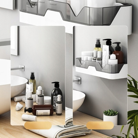  Koszyk Półki Łazienkowe Pod Prysznic Bez Wiercenia PÓŁKA ŁAZIENKOWA WISZĄCA