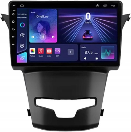 RADIO SAMOCHODOWE NAWIGACJA LTE 64GB GPS SSANGYONG KORANDO 3 14-16 ANDROID