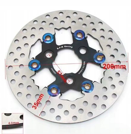 Tarcza hamulcowa do Yamaha RSZ JOG BWS Zuma Aerox 200mm typu Floating Rotor