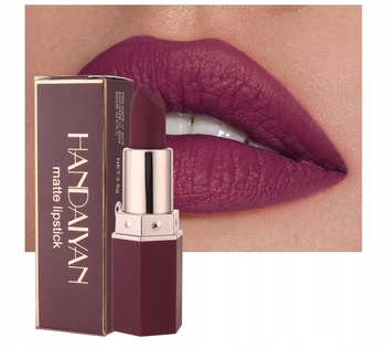 Szminka Do Ust Matowa Pomadka Handaiyan Plum #06