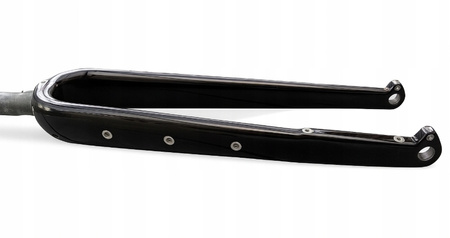 Widelec 100x12 Carbon DISC 28' 422g Tapered Gravel + oś , powystawowy