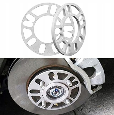 Dystanse do felg aluminiowych – uniwersalne, aluminiowe 10 mm (2 szt.)