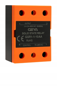 Przekaźnik półprzewodnikowy GEYA GSR1-1 (jednofazowy)