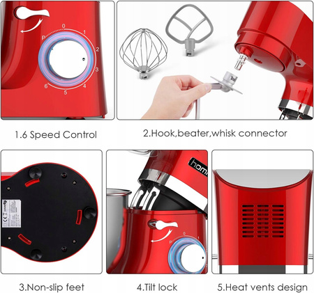HOMLEE SM-1503 ROBOT KUCHENNY MIKSER PLANETARNY